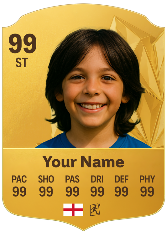 Custom Gold Card