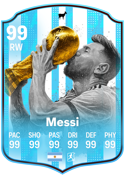 GOAT Messi Special Card